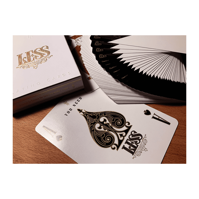 Less Playing Cards (Gold) by Lotrek