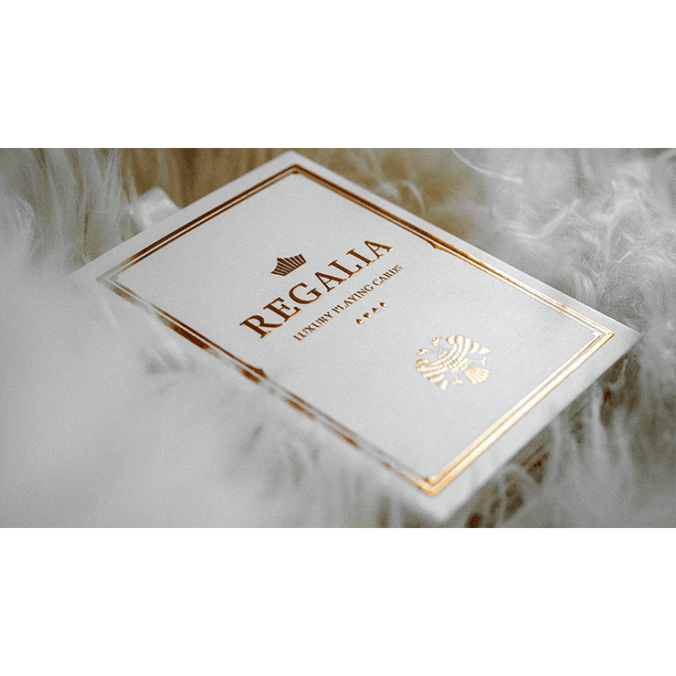 Regalia White Playing Cards by Shin Lim