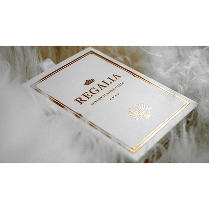 Regalia White Playing Cards by Shin Lim