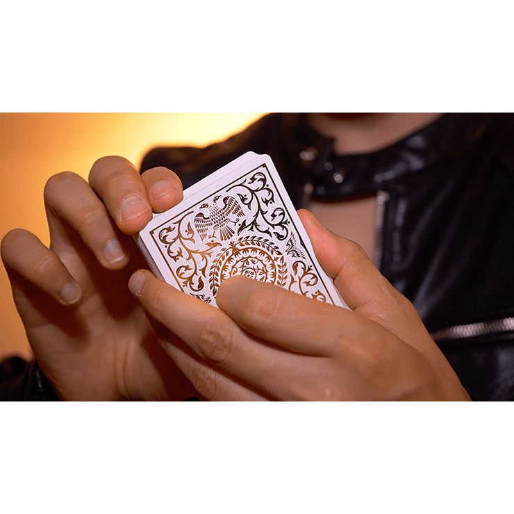 Regalia White Playing Cards by Shin Lim