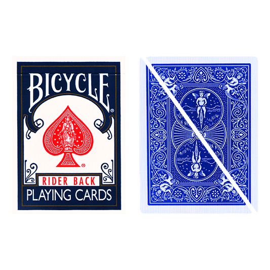 Split Pop Eyed Popper Deck Bicycle (Blue)