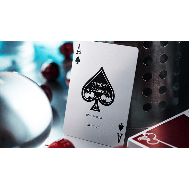 Cherry Casino (Reno Red) Playing Cards By Pure Imagination Projects