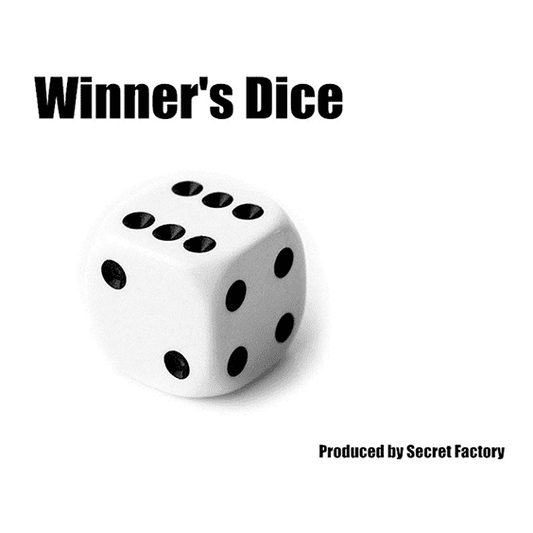 Winner's Dice (Gimmicks and Online Instructions) by Secret Factory