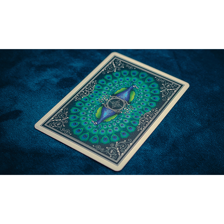 Limited Edition Peacocks Playing Cards by Rocsana Thompson