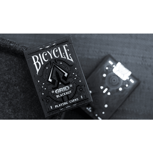 Limited Edition Bicycle Grid Blackout Playing Cards