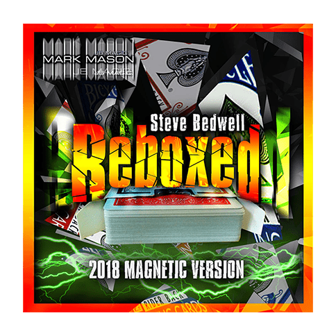 Reboxed 2018 Magnetic Version Red (Gimmicks and Online Instructions) by Steve Bedwell and Mark Mason - Trick