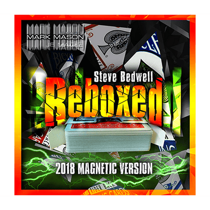 Reboxed 2018 Magnetic Version Blue (Gimmicks and Online Instructions) by Steve Bedwell and Mark Mason - Trick