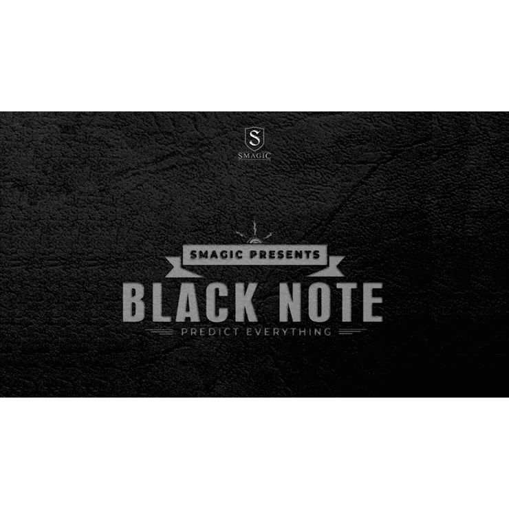 BLACK NOTE by Smagic Productions - Trick