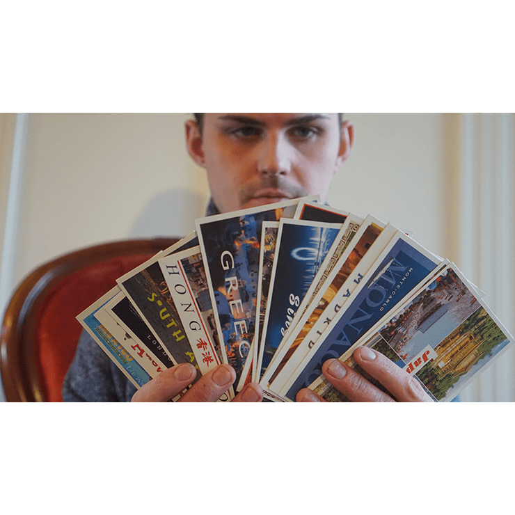 Vortex Magic Presents Intuitive Destination by Philip Ryan - (Invisible Deck Postcards) - Trick
