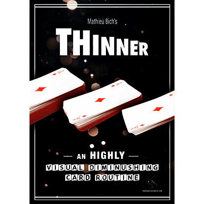 THINNER (Gimmick and Online Instruction) by Mathieu Bich