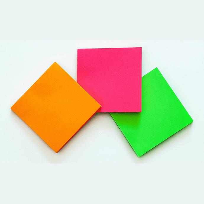 Sven Notes NEON EDITION (3 Neon Sticky Notes Style Pads) - Trick