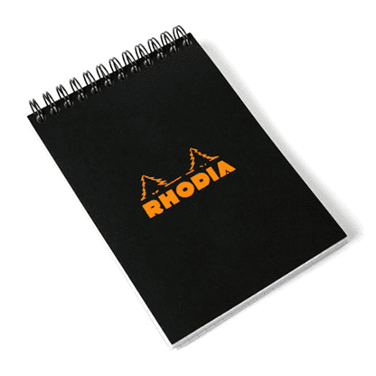 SvenPad® Elegance Rhodia® Edition (Single, Black Cover) - Trick