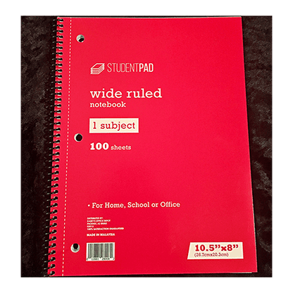 SvenPad® KoD Stage Size USA Notebook (Single) - Trick