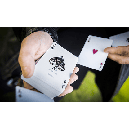 Cherry Casino (Sahara Green) Playing Cards by Pure Imagination Projects