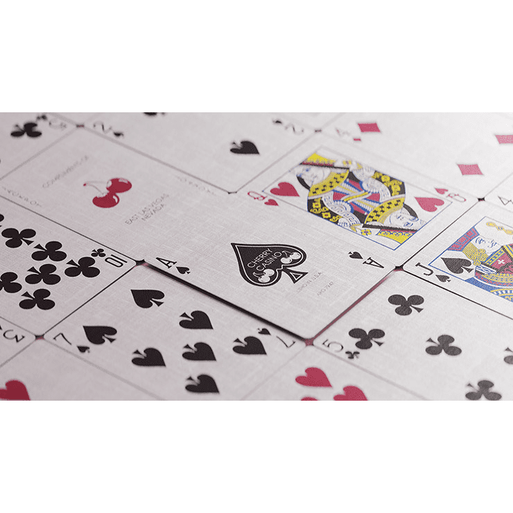 Cherry Casino (Flamingo Quartz Pink) Playing Cards By Pure Imagination Projects