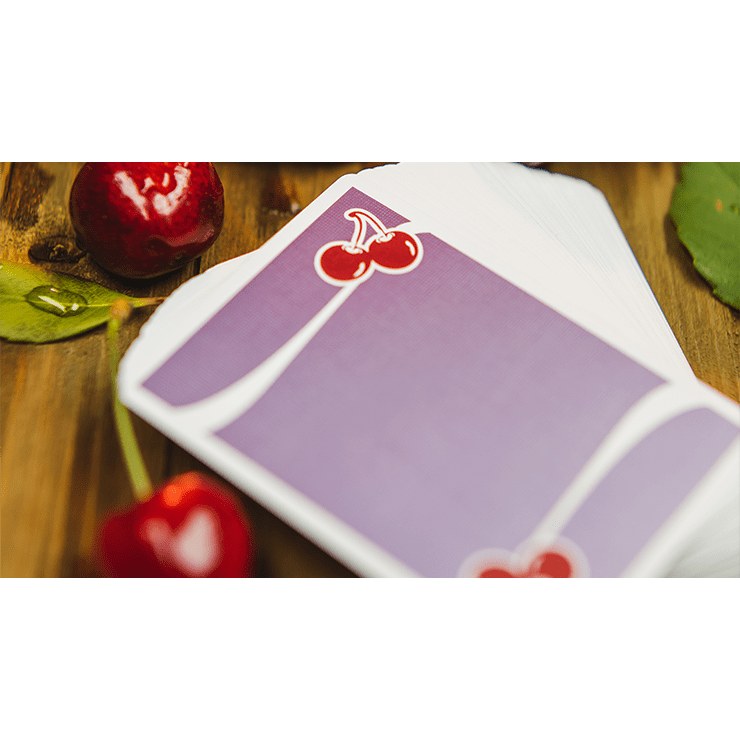 Cherry Casino (Desert Inn Purple) Playing Cards by Pure Imagination Projects