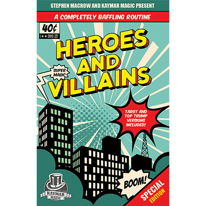 Heroes and Villains (Gimmicks and Online Instructions) by Stephen Macrow and Kaymar Magic