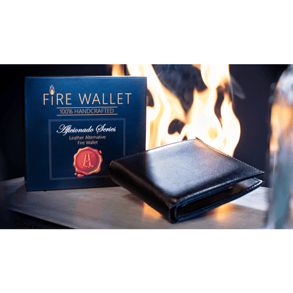 The Aficionado Fire Wallet (Gimmick and Online Instructions) by Murphy's Magic Supplies Inc.  - Trick