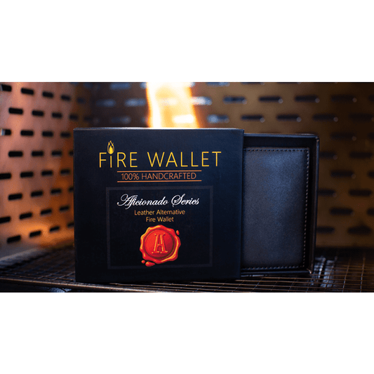 The Aficionado Fire Wallet (Gimmick and Online Instructions) by Murphy's Magic Supplies Inc.  - Trick