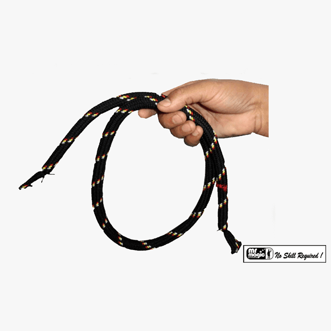 Stiff Magic Rope Stiff Rope (Black/Sport) by Mr. Magic - Trick – Alakazam Magic