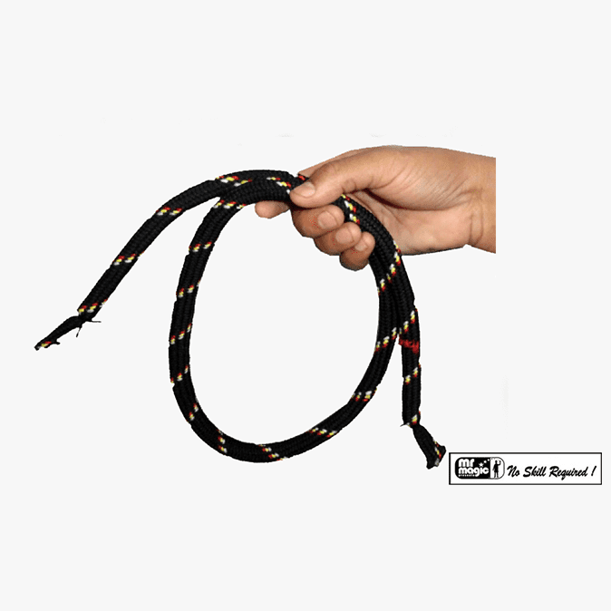 Stiff Rope (Black/Sport) by Mr. Magic - Trick