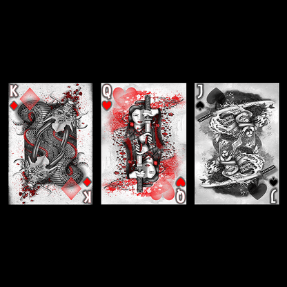 Silver Dragon (Standard Edition) Playing Cards by Craig Maidment