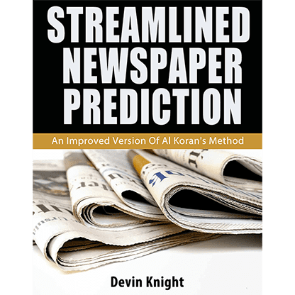 Streamlined Newspaper Prediction by Devin Knight eBook DOWNLOAD