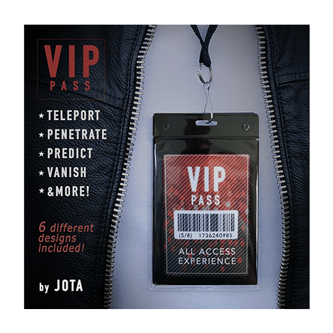 VIP PASS (Gimmick and Online Instructions) by JOTA - Trick