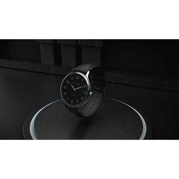 Infinity Watch V3 - Silver Case Black Dial / PEN Version (Gimmick