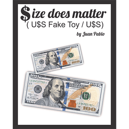 Size Does Matter USD (Gimmicks and Online Instructions) by Juan Pablo Magic