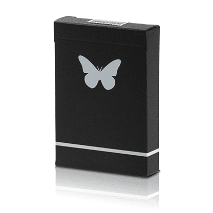 Limited Edition Butterfly Playing Cards Marked (Black and White) by Ondrej Psenicka