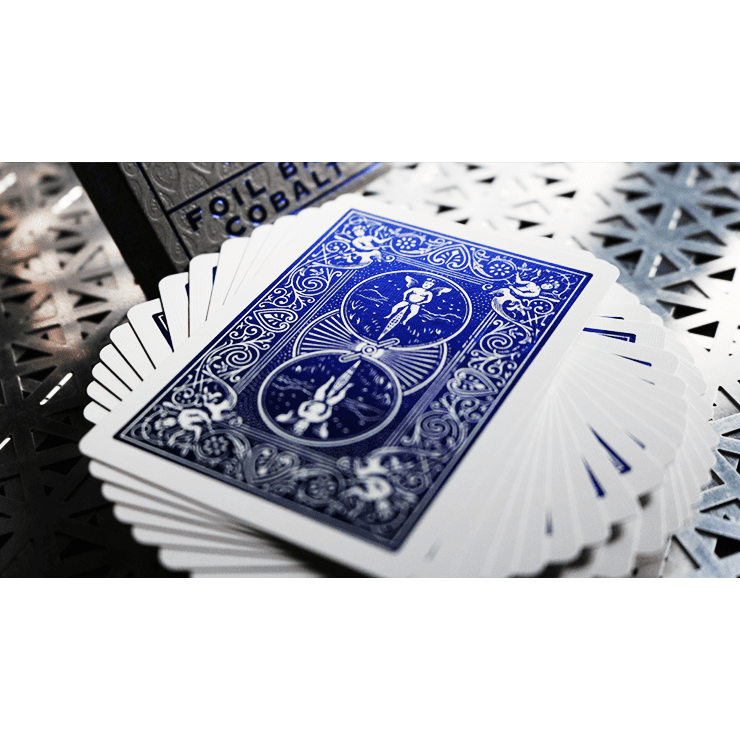 Bicycle Rider Back Cobalt Luxe (Blue) Version 2 by US Playing Card Co