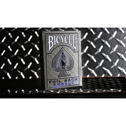 Bicycle Rider Back Cobalt Luxe (Blue) Version 2 by US Playing Card Co