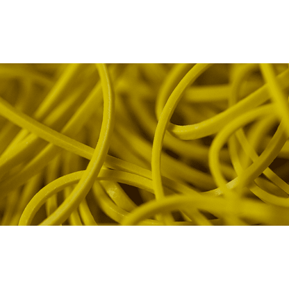 Joe Rindfleisch's SIZE 16 Rainbow Rubber Bands (Russell Leeds -Yellow ) by Joe Rindfleisch - Trick