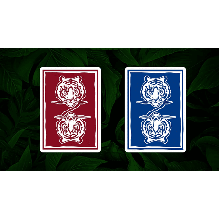 The Hidden King Blue Luxury Edition Playing Cards by BOMBMAGIC