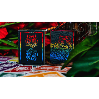 The Hidden King Rainbow Luxury Edition Playing Cards by BOMBMAGIC