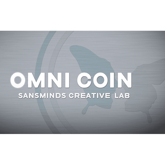Limited Edition Omni Coin UK version (DVD and Gimmicks) by SansMinds Creative Lab - Trick