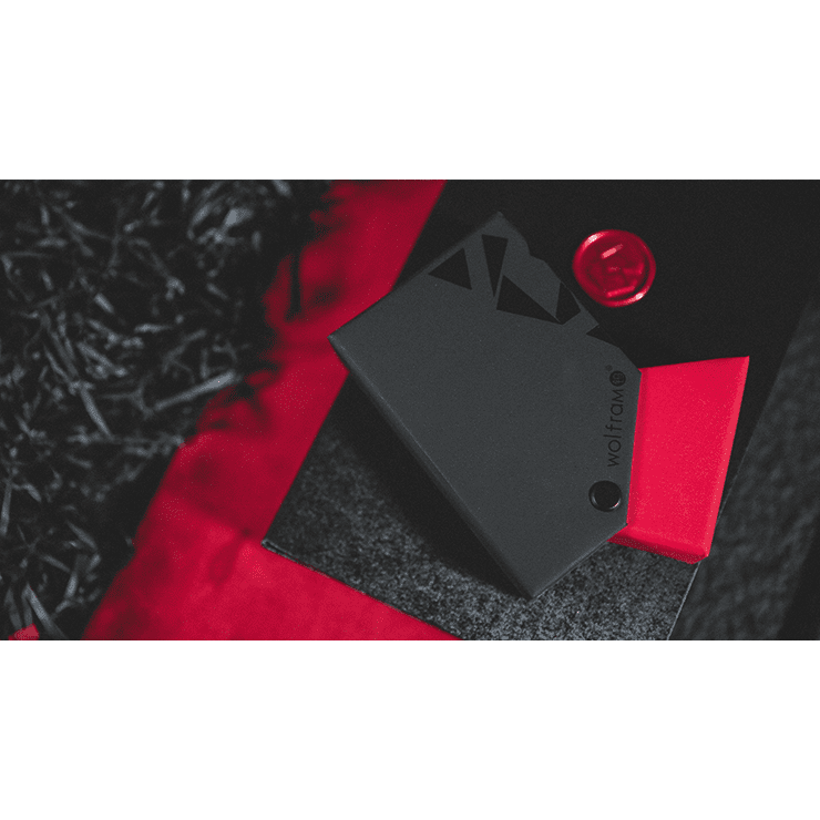 Limited Edition Wolfram V2 Rouge et Noir Playing Cards Collection Set