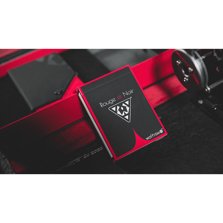 Limited Edition Wolfram V2 Rouge et Noir Playing Cards Collection Set