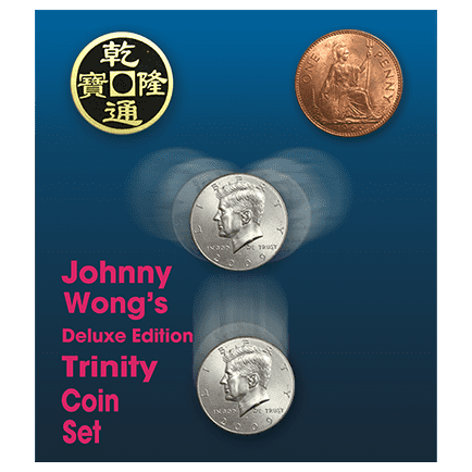 Deluxe Edition Trinity Coin Set (DVD) by Johnny Wong - Trick