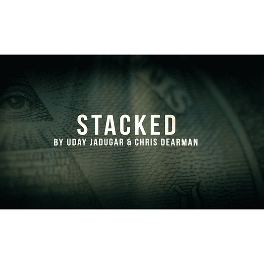 STACKED (Gimmicks and Online Instructions) by Christopher Dearman and Uday  - Trick