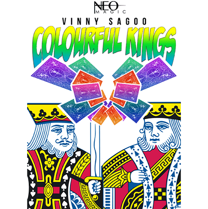 Colorful Kings (Gimmick and Online Instructions) by Vinny Sagoo - Trick