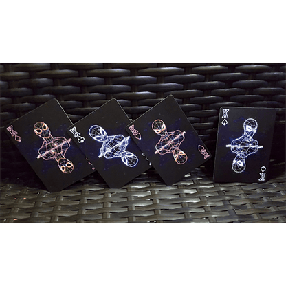 Avengers Spider-Man Neon Playing Cards