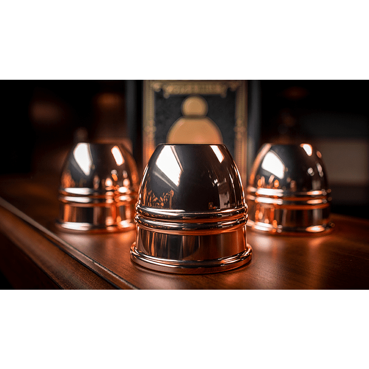 LEGEND Cups and Balls (Copper/Polished) by Murphy's Magic  - Trick