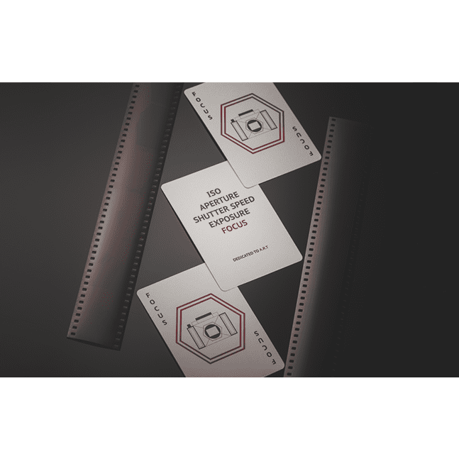 Focus Playing Cards by Adam Borderline