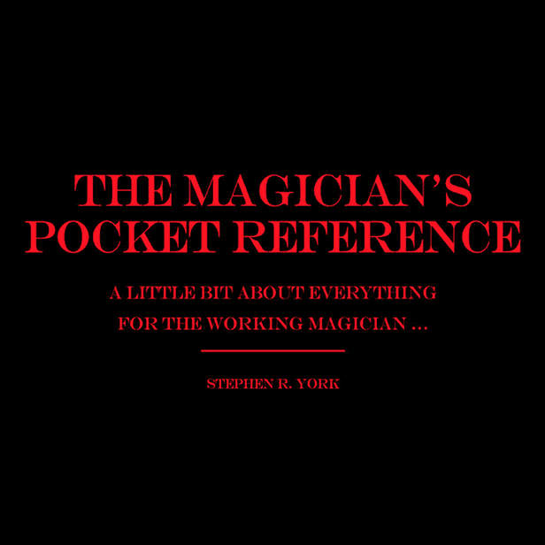 The Magician's Pocket Reference by Stephen R. York eBook DOWNLOAD