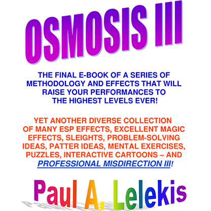 OSMOSIS III - Paul A. Lelekis Mixed Media DOWNLOAD