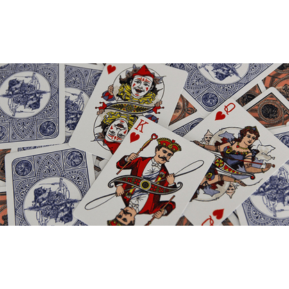 Circus No. 47 (Peach Gilded) Playing Cards