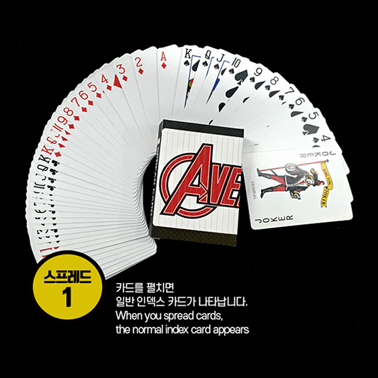 Marvel Avengers Spread Playing Cards