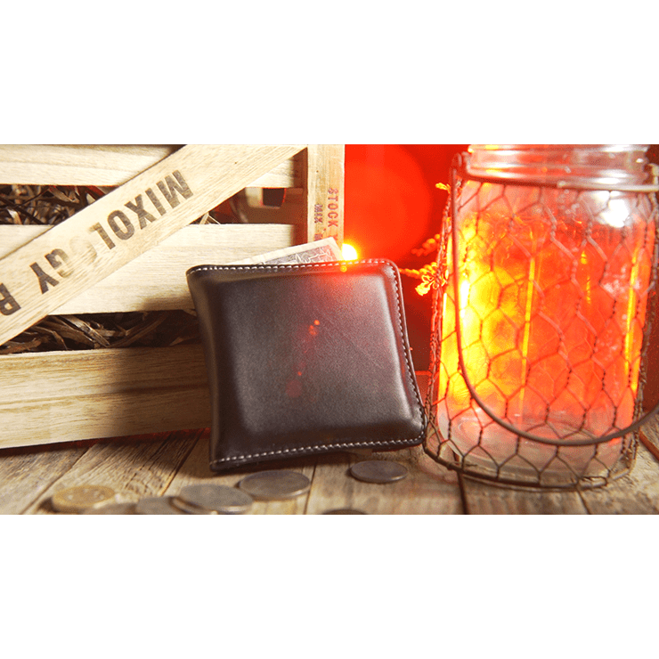 Easy Money Black Wallet (Gimmick and Online Instructions) by Spencer Kennard - Trick